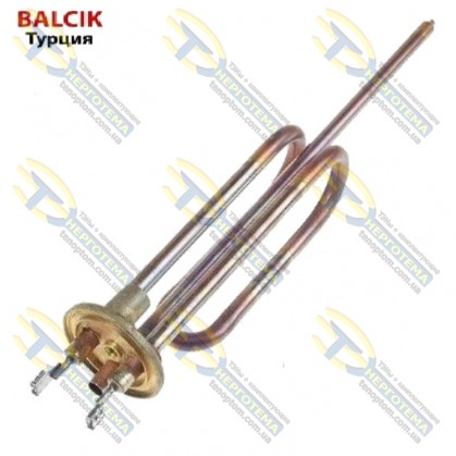 ТЭН для бойлера Thermex, Ariston, Electrolux 2,0 кВт медный фланец 48 мм, удлиненные ножки, Balcik Турция