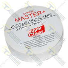 Ізолента Super Master+ 17 м, біла