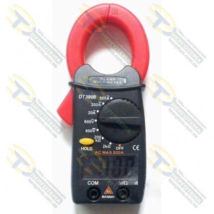 Токові кліщі DT399B мультиметр тестер