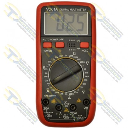 Мультиметр (тестер) VC-61А цифровий