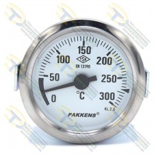 Термометр капілярний 300*С Pakkens ∅60мм 1м