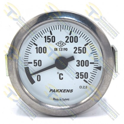 Термометр капиллярный 350*С Pakkens ∅60мм 2м