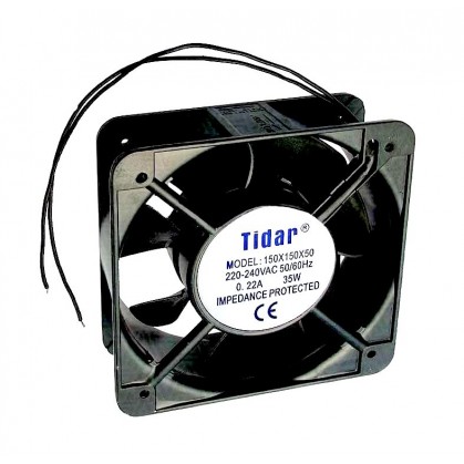 Вентилятор TIDAR (150х150х50мм, 220V, 0.23A) 